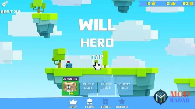 Những tính năng hack lôi cuốn trong Will Hero Hack