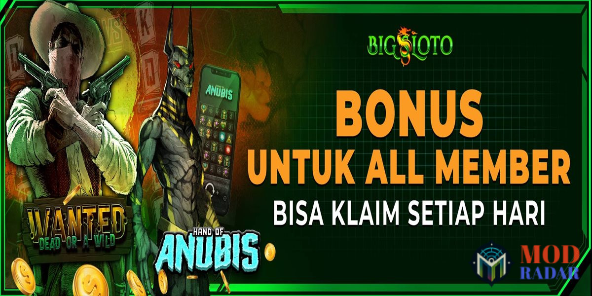 Bigsloto punya bonus untuk semua member setiap hari