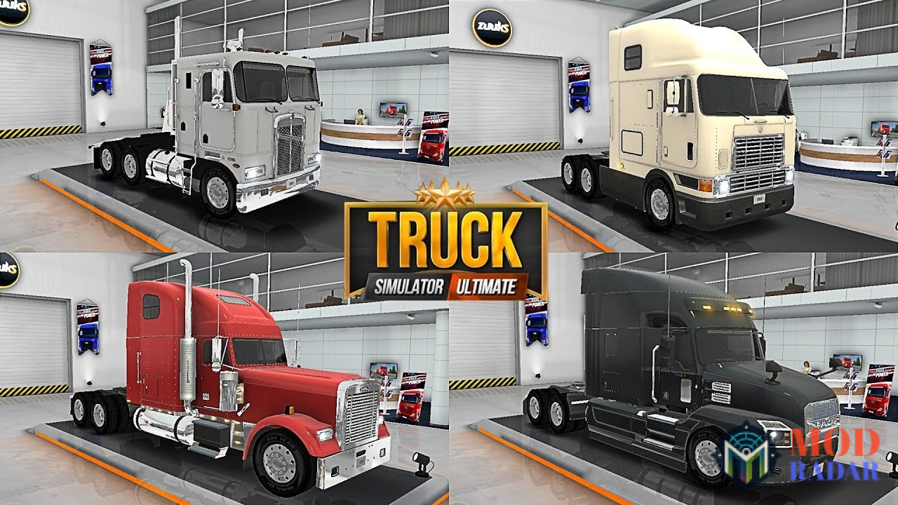  Quản lý công ty vận tải trong Truck Simulator: Ultimate Mod APK 1.3.5