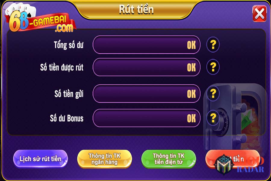 rút tiền 68 game bài