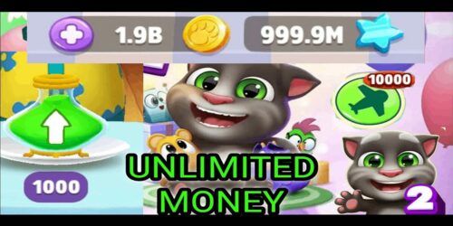 Sở hữu số tiền vô hạn với Hack My talking Tom 2