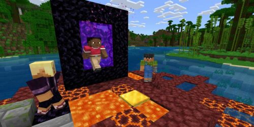 Liên kết các khối để mở khóa những vùng đất kỳ bí trong Minecraft 1.20.1 Apk