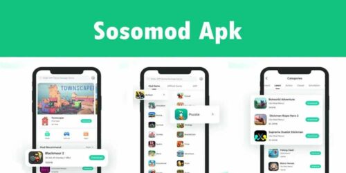 Giao diện của Sosomod Apk thân thiện và dễ dàng sử dụng