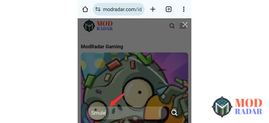 Cara cari smule mod apk