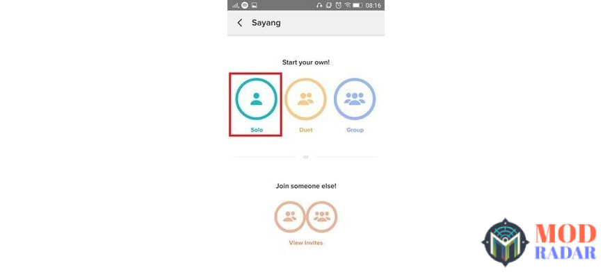 Cara nyanyi solo di smule mod apk