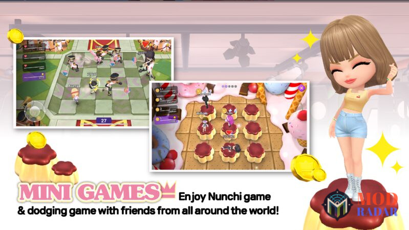 Tham gia các hoạt động mini games cực kỳ thú vị tại Blackpink The Game Apk