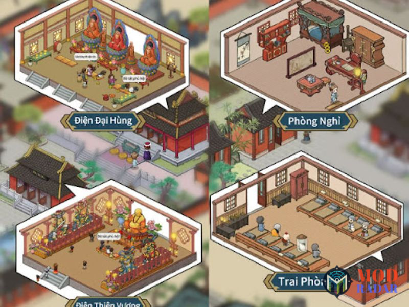 thu thap phap khi va kinh van quy hiem trong tru tri online mod apk Tải Trụ Trì Online Mod APK (Vô Hạn Tiền, Xu) v1.2.2 Thu thập pháp khí và kinh văn quý hiếm Trong Trụ Trì Online MOD APK