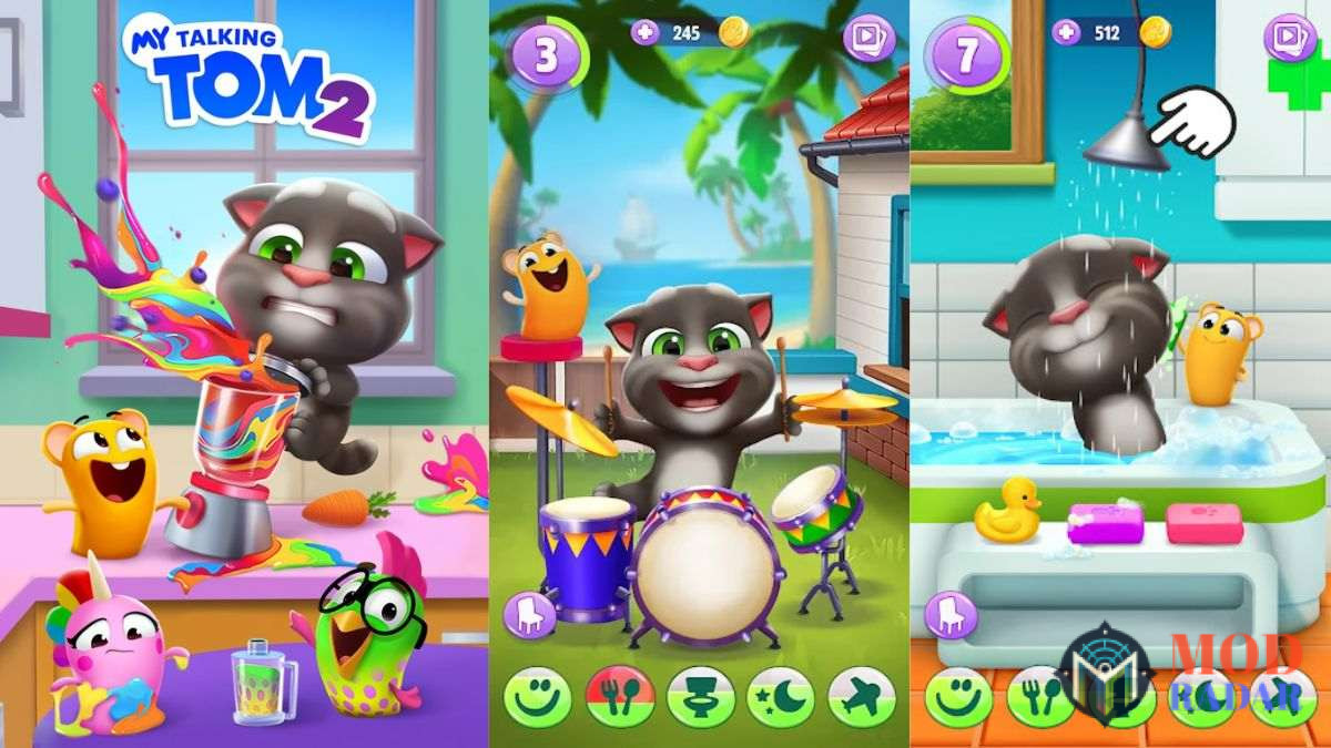 Tính năng của My talking tom 2