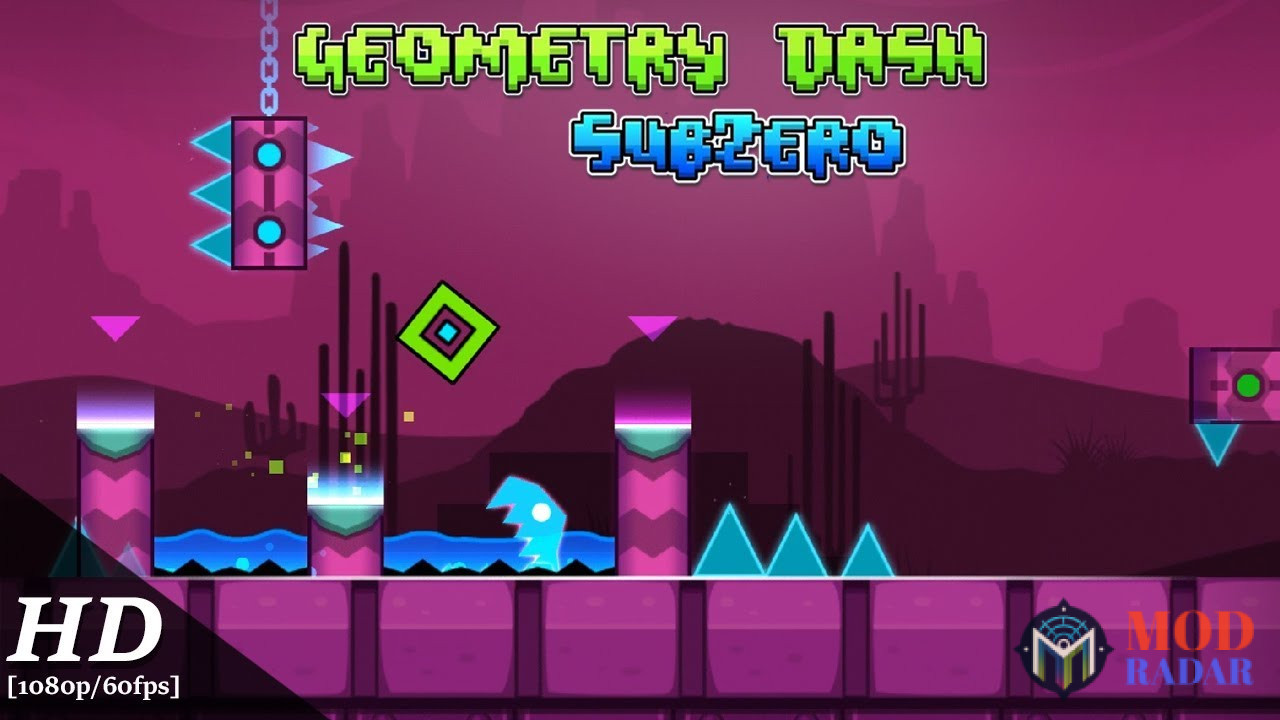 Tính năng của  Geometry Dash Subzero