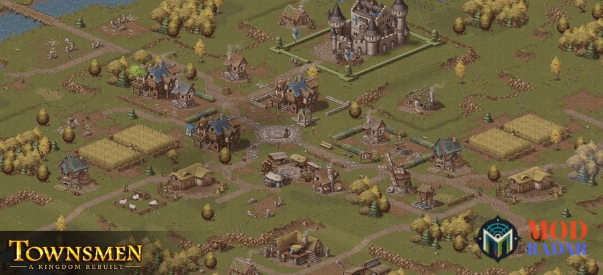 gameplay townsmen mod apk