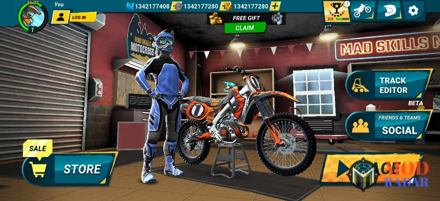 Mode Skills Motocross 3 Mod APK