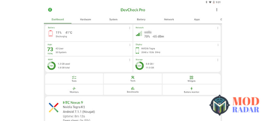 DevCheck Pro Bisa Buat Ngecek Banyak