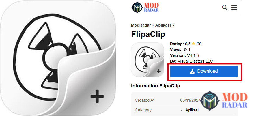 Download FlipaClip Mod Apk