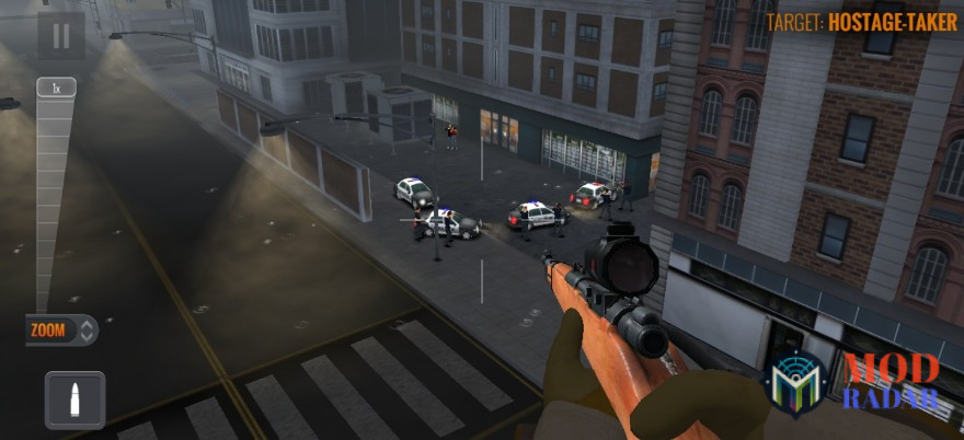 Gameplay 1 Sniper 3D Mod APK