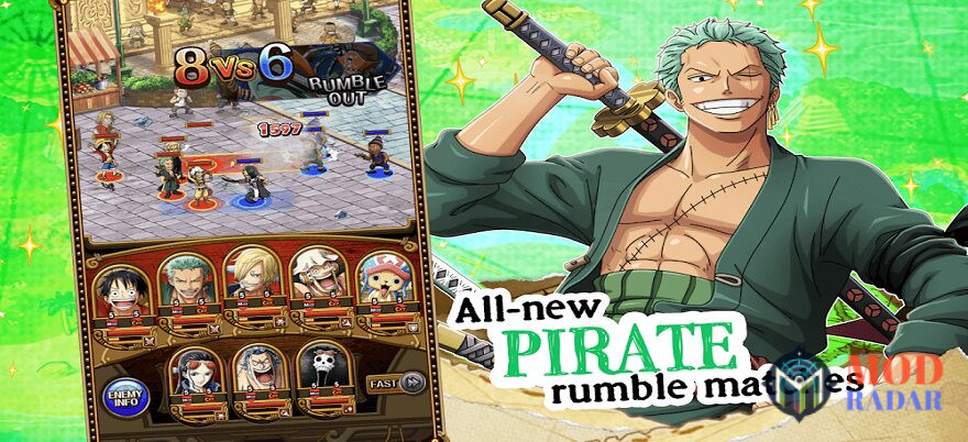 Penjelasan One Piece Treasure Cruise Mod Apk