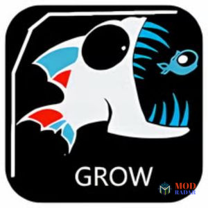 Logo Fish And Grow Mod Apk