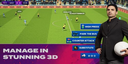 Slider Banner Satu Soccer Manager 2024 Mod Apk