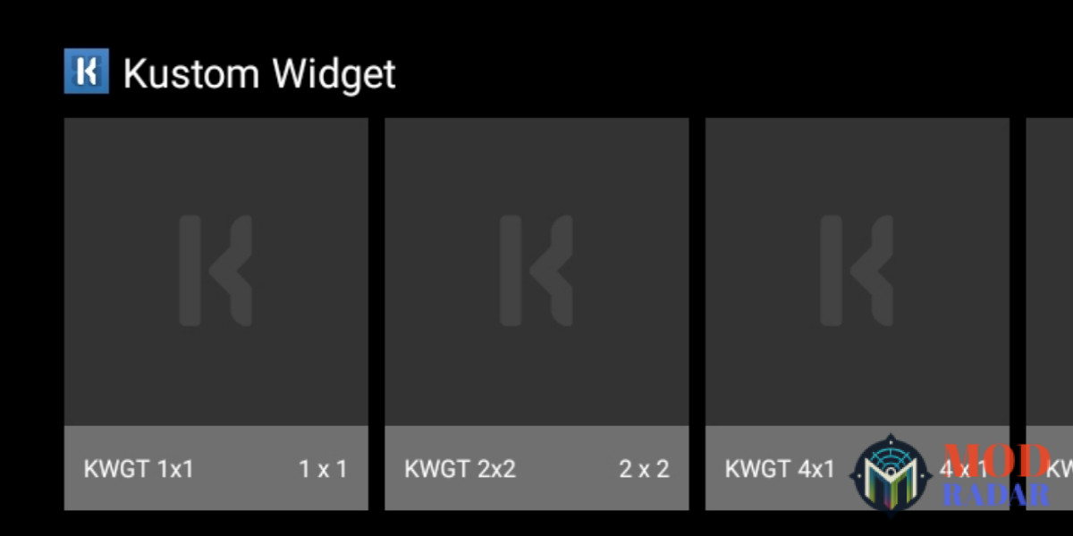 Tambahkan Widget KWGT Pro Apk