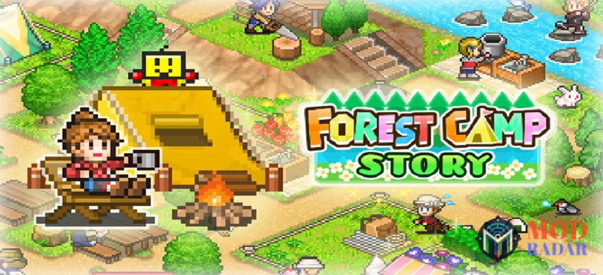 Tampilan Awal Forest Camp Story Mod Apk