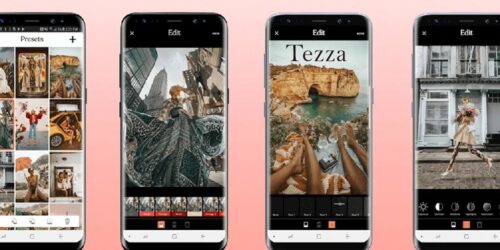 Tezza Mod Apk alat edit foto dengan hasil aesthetic