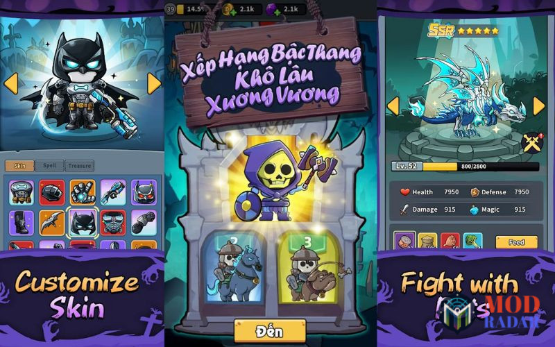 Gameplay Độc Đáo Của Hack Bộ Xương Nhỏ