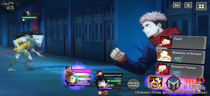 jujutsu kaisen phantom parade tap tap apk download