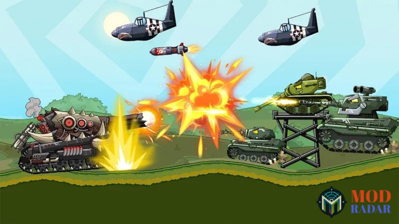 tank arena steel battle hack 04 Tải Tank Arena Steel Battle Hack (Vô Hạn Tiền, Kim Cương) v2.1.1 Những Môi Trường Đa Dạng Cho Trận Chiến