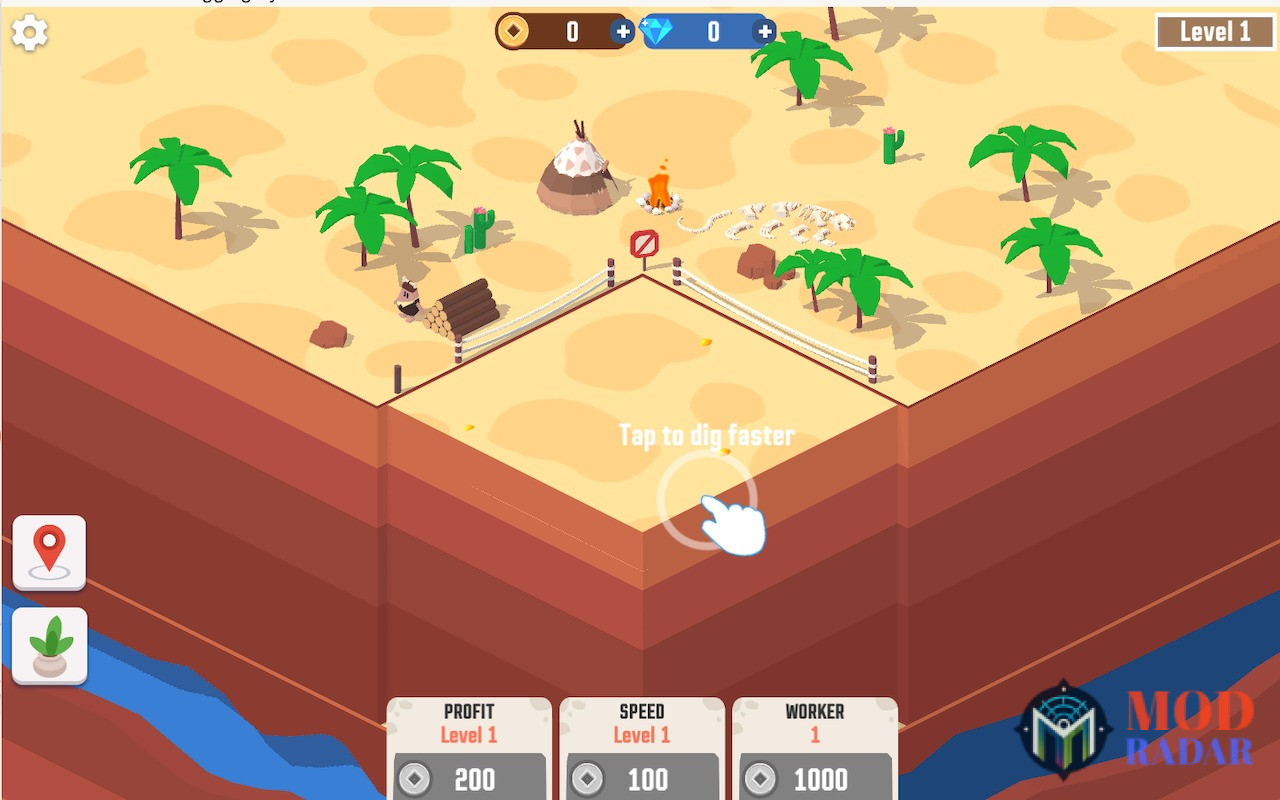 Tìm hiểu tựa game Hack Idle Digging 1.7.6