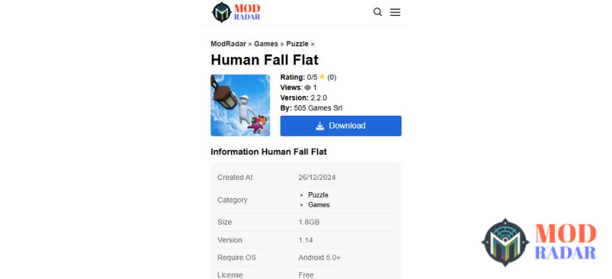 Human Fall Flat APK Download