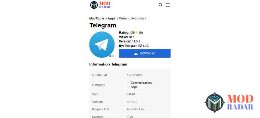 Telegram Premium Mod APK Download