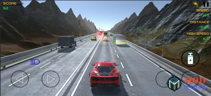 Traffic Racer Pro Mod APK Roads