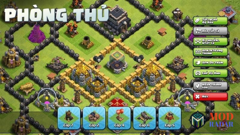 Lối Chơi X&acirc;y Dựng V&agrave; Chiến Thuật Cuốn H&uacute;t Trong Clash Of Clans Apk