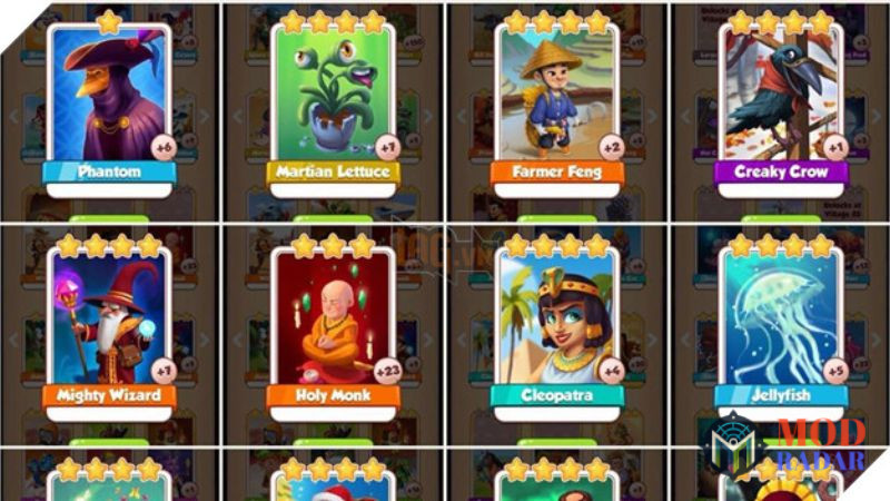 Coin Master Ho&agrave;n Thiện Bộ Sưu Tập Thẻ Hiếm Đầy Ki&ecirc;u H&atilde;nh