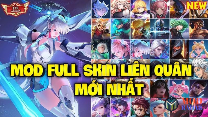 danh sach tinh nang mod skin lien quan apk Tải MOD Skin Liên Quân APK (Mega Menu, MOD Menu, Aim Skill) v1.61.1.5 Danh Sách Tính Năng MOD Skin Liên Quân APK