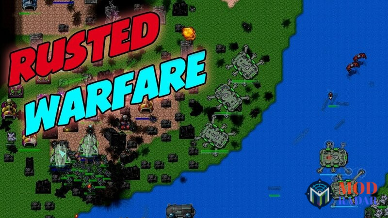 GamePlay độc đáo của game Rusted Warfare APK