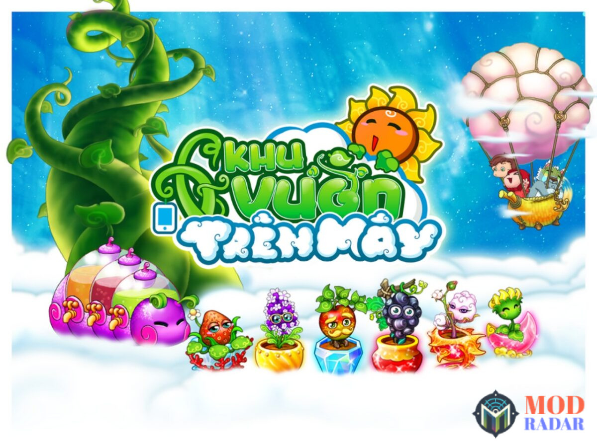 hack khu vuon tren may02 Tải Hack Khu Vườn Trên Mây (Full Kim Cương, Vàng, Tiền) v3.9.1 Giới Thiệu Về Hack Khu Vườn Trên Mây