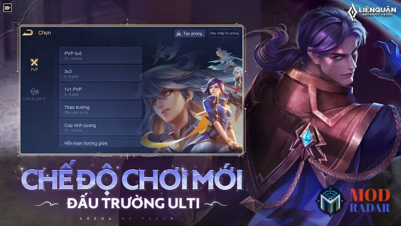 lien quan che do choi da dang pho dien ky nang tren mobile Tải MOD Skin Liên Quân APK (Mega Menu, MOD Menu, Aim Skill) v1.61.1.5 Liên Quân Chế Độ Chơi Đa Dạng – Phô Diễn Kỹ Năng Trên Mobile