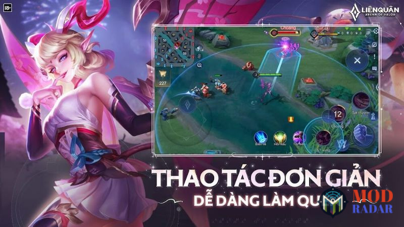 lien quan thao tac don gian de lam quen tren mobile Tải MOD Skin Liên Quân APK (Mega Menu, MOD Menu, Aim Skill) v1.61.1.5 Liên Quân Thao Tác Đơn Giản, Dễ Làm Quen Trên Mobile