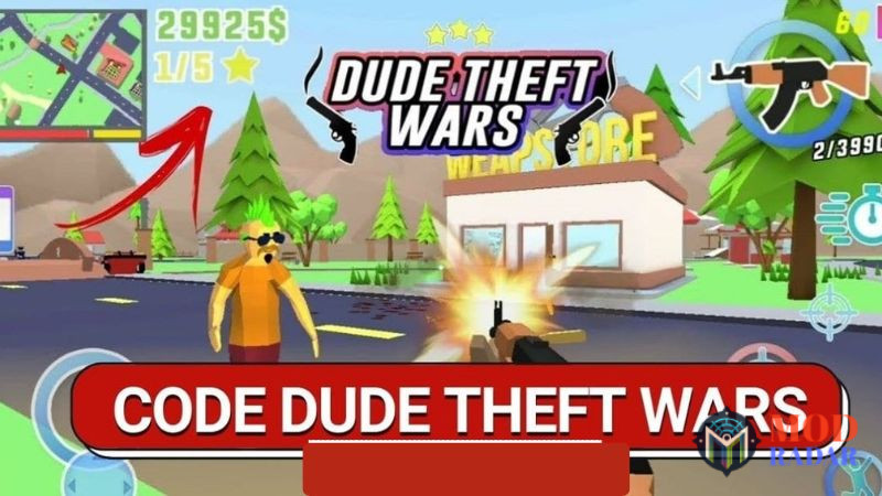 logo Code Dude Theft Wars mới nhất