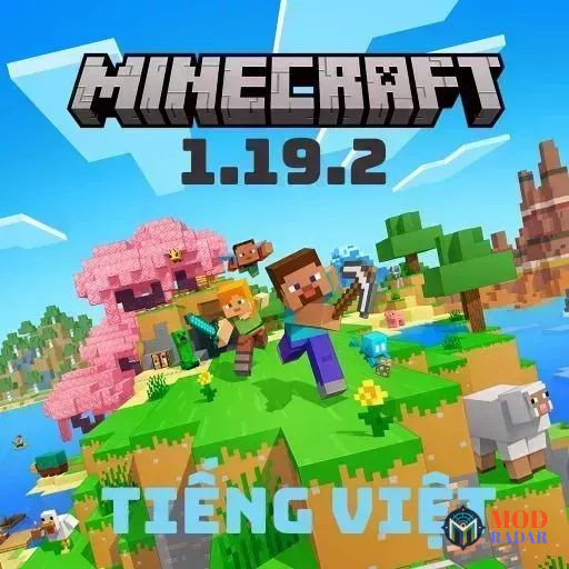 logo Minecraft 1.19.2 Tiếng Việt