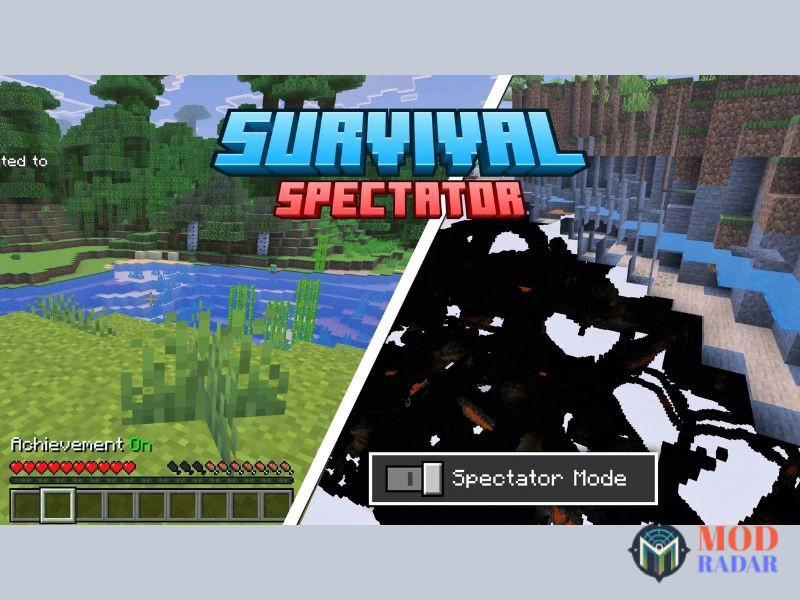 Chế Độ Spectator &ndash; Quan S&aacute;t Thế Giới Từ Xa Trong Minecraft 1.19.2 Tiếng Việt 