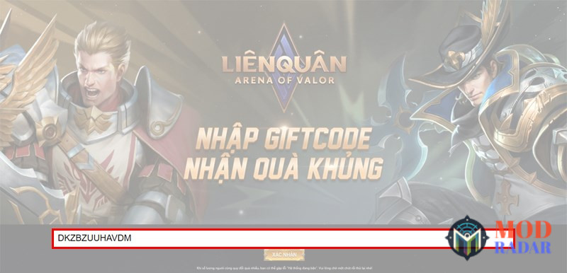 Hướng dẫn nhập code Liên Quân Mobile cho IOS