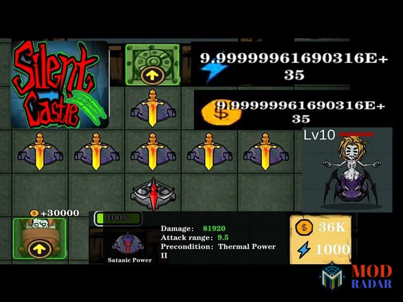 C&aacute;c T&iacute;nh Năng N&acirc;ng Cao Của Bản Silent Castle Hack Mới Nhất
