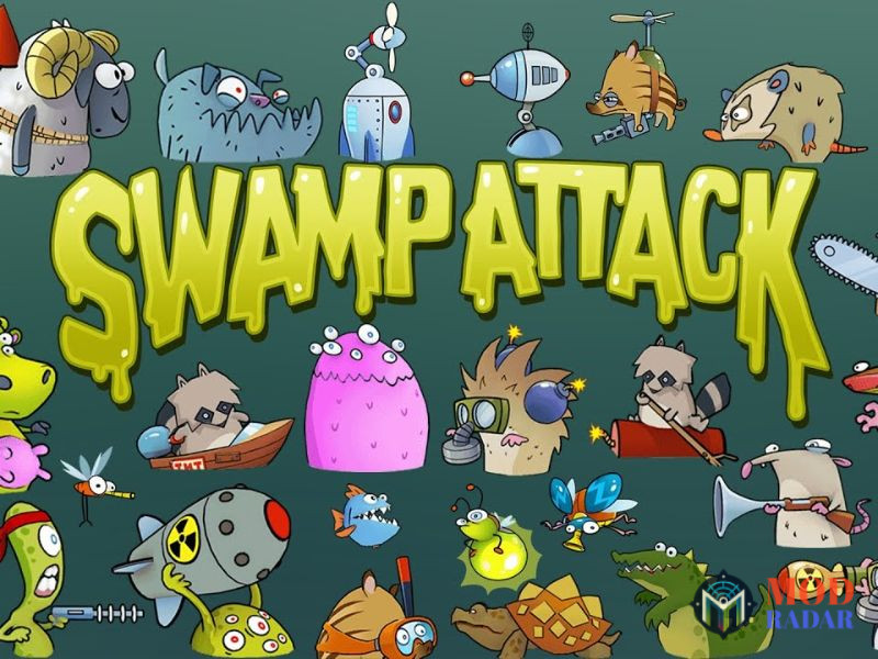 so luoc ve hack swamp attack Tải Hack Swamp Attack (MOD Menu, Vô Hạn Tiền, Kim Cương) v4.6.9.0 Sơ Lược Về Hack Swamp Attack