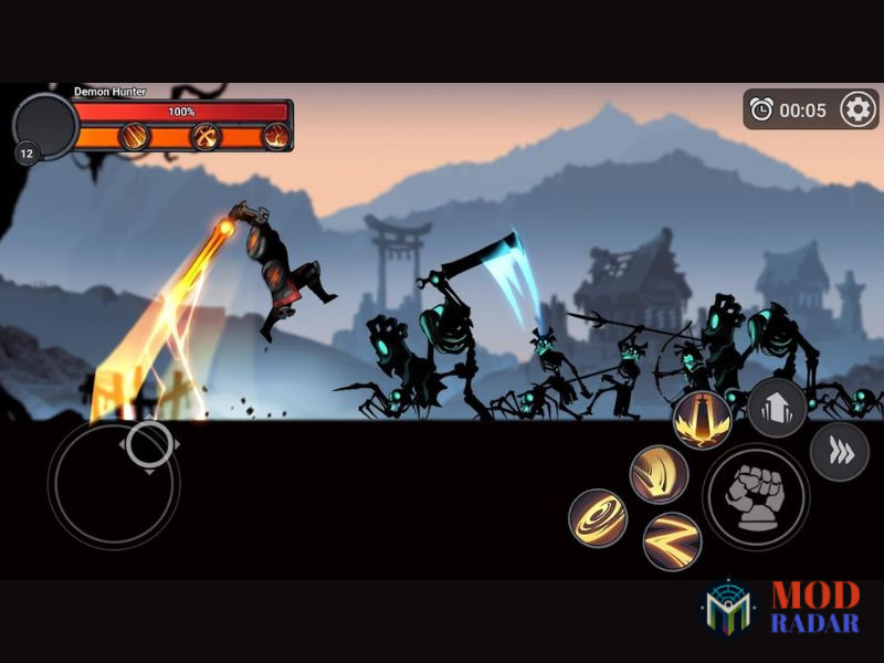 Lối Chơi H&agrave;nh Động Chặt Ch&eacute;m Hấp Dẫn&nbsp;Trong Stickman Master Hack