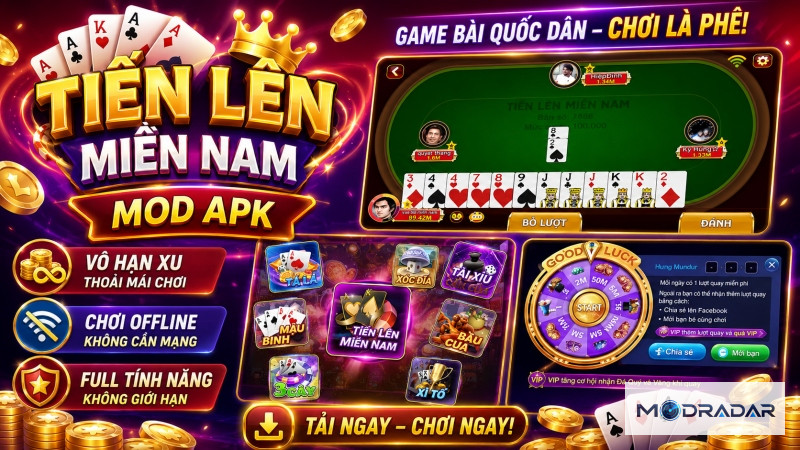 tien len mien nam 3 Tải Hack Tiến Lên Miền Nam Offline Mod APK (MENU) v3.1.0 Tiến Lên Miền Nam Offline MOD APK Là Game Gì?