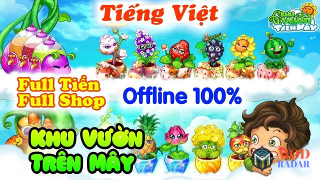 Tính năng của Hack Khu Vườn Trên Mây