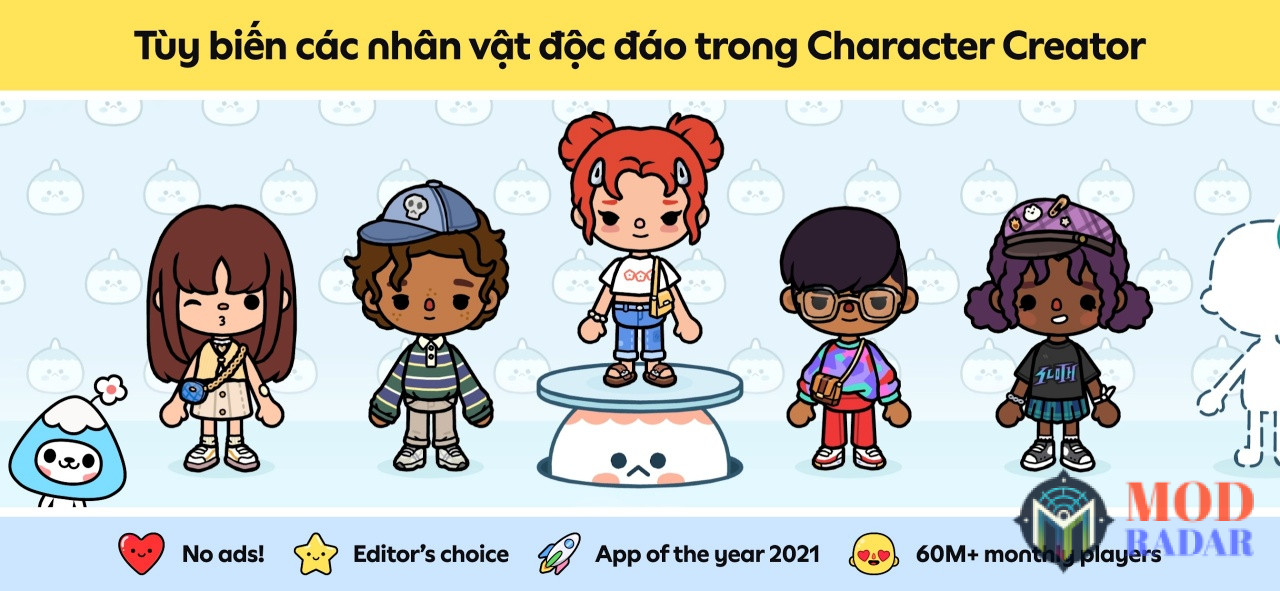 toca life modlh 03 Tải Toca Life Modlh (Menu, Mở Khóa Tất Cả, Tốc Độ) v1.124.1 Sở Hữu Hơn 39 Nhân Vật Đặc Biệt