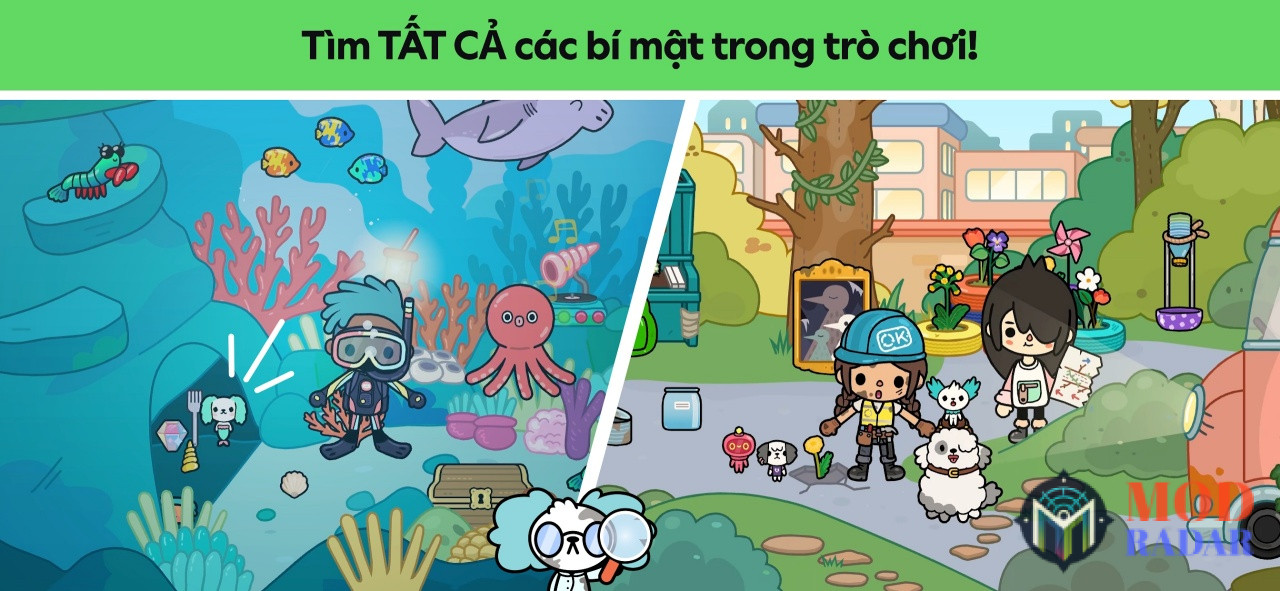 toca life modlh 04 Tải Toca Life Modlh (Menu, Mở Khóa Tất Cả, Tốc Độ) v1.124.1 Khám Phá Thế Giới Rộng Lớn Với Hơn 100 Địa Điểm