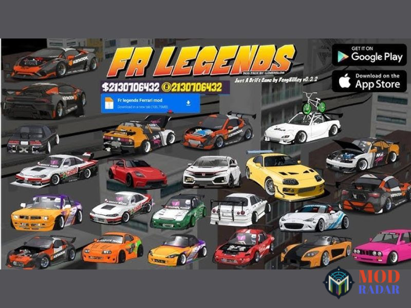 trai nghiem nhieu dong xe huyen thoai trong fr legends mod apk Tải Fr Legends Mod Apk (Menu, Vô Hạn Tiền, Tốc Độ) v0.4.7 Trải Nghiệm Nhiều Dòng Xe Huyền Thoại Trong Fr Legends Mod Apk
